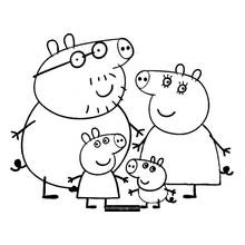 Peppa Pig - Kostenlose Ausmalbilder zum Ausdrucken