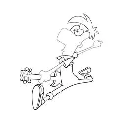 Phineas und Ferb - Kostenlose Ausmalbilder zum Ausdrucken