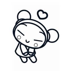 Pucca - Kostenlose Ausmalbilder zum Ausdrucken