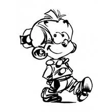 Spirou - Kostenlose Ausmalbilder zum Ausdrucken
