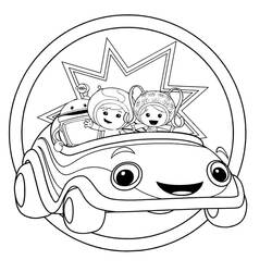 Team Umizoomi - Kostenlose Ausmalbilder zum Ausdrucken