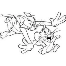 Tom und Jerry - Kostenlose Ausmalbilder zum Ausdrucken