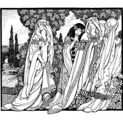 Middle Ages - Kostenlose Ausmalbilder zum Ausdrucken