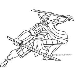 Samurai - Kostenlose Ausmalbilder zum Ausdrucken