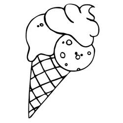 Eis - Kostenlose Ausmalbilder zum Ausdrucken