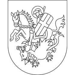 Georgstag - Kostenlose Ausmalbilder zum Ausdrucken