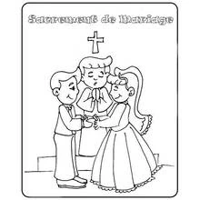 Hochzeit - Kostenlose Ausmalbilder zum Ausdrucken