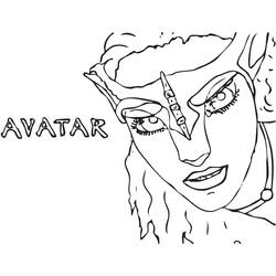 Avatar - Kostenlose Ausmalbilder zum Ausdrucken