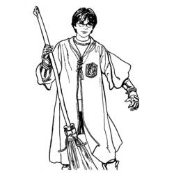 Harry Potter - Kostenlose Ausmalbilder zum Ausdrucken