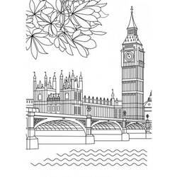 Big Ben Ausmalbild #184898 zum Ausdrucken und Ausmalen