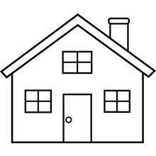 Haus - Kostenlose Ausmalbilder zum Ausdrucken