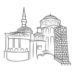 Türkei - Kostenlose Ausmalbilder zum Ausdrucken