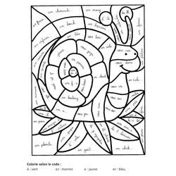 Magisches Ausmalen 4. Klasse Ausmalbild #178396 zum Ausdrucken und Ausmalen