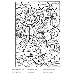 Magisches Ausmalen 4. Klasse Ausmalbild #178401 zum Ausdrucken und Ausmalen