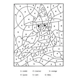 Magisches Ausmalen 5. Klasse Ausmalbild #193218 zum Ausdrucken und Ausmalen