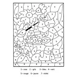 Magisches Ausmalen 5. Klasse Ausmalbild #193222 zum Ausdrucken und Ausmalen