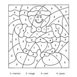 Magisches Ausmalen 5. Klasse Ausmalbild #193223 zum Ausdrucken und Ausmalen