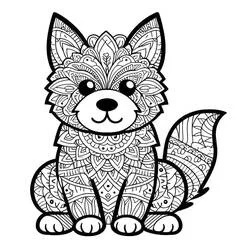 Hunde-Mandalas Ausmalbild #211784 zum Ausdrucken und Ausmalen Hunde-Mandalas Ausmalbild #211784 zum Ausdrucken und Ausmalen