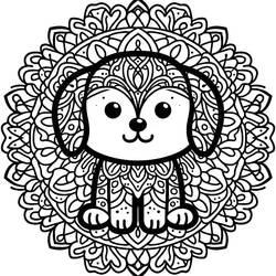 Hunde-Mandalas Ausmalbild #211785 zum Ausdrucken und Ausmalen Hunde-Mandalas Ausmalbild #211785 zum Ausdrucken und Ausmalen