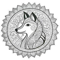 Hunde-Mandalas Ausmalbild #211786 zum Ausdrucken und Ausmalen Hunde-Mandalas Ausmalbild #211786 zum Ausdrucken und Ausmalen