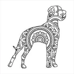 Hunde-Mandalas Ausmalbild #211789 zum Ausdrucken und Ausmalen Hunde-Mandalas Ausmalbild #211789 zum Ausdrucken und Ausmalen