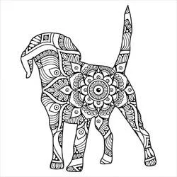 Hunde-Mandalas Ausmalbild #211791 zum Ausdrucken und Ausmalen Hunde-Mandalas Ausmalbild #211791 zum Ausdrucken und Ausmalen
