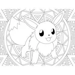 Pokémon-Mandalas Ausmalbild #174036 zum Ausdrucken und Ausmalen