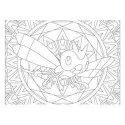 Pokémon-Mandalas Ausmalbild #174057 zum Ausdrucken und Ausmalen