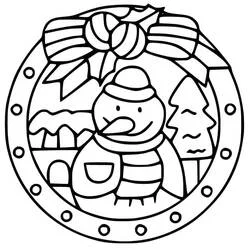 Weihnachts-Mandalas - Kostenlose Ausmalbilder zum Ausdrucken
