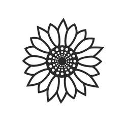 Sonnenblume Ausmalbild #171027 zum Ausdrucken und Ausmalen
