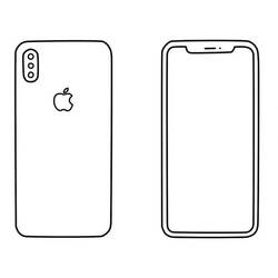 iPhone und iPad - Kostenlose Ausmalbilder zum Ausdrucken