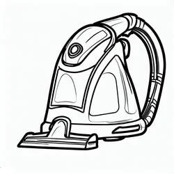 Staubsauger - Kostenlose Ausmalbilder zum Ausdrucken