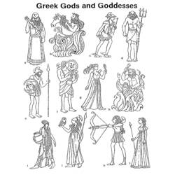 Religion und Mythologie - Kostenlose Ausmalbilder zum Ausdrucken