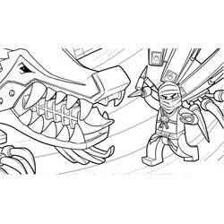 LEGO Ninjago - Kostenlose Ausmalbilder zum Ausdrucken