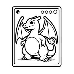 Pokémon Karte - Kostenlose Ausmalbilder zum Ausdrucken