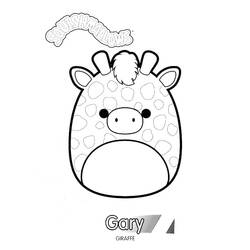 Squishmallows Ausmalbild #219265 zum Ausdrucken und Ausmalen