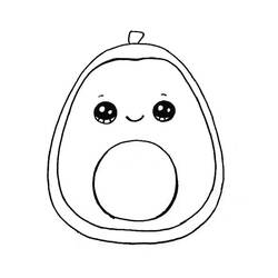 Squishmallows Ausmalbild #219293 zum Ausdrucken und Ausmalen