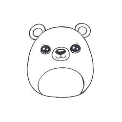 Squishmallows Ausmalbild #219301 zum Ausdrucken und Ausmalen