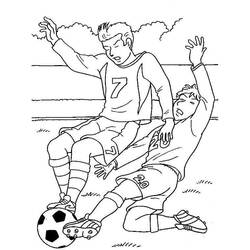 Fußball - Kostenlose Ausmalbilder zum Ausdrucken