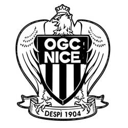 OGC Nice - Kostenlose Ausmalbilder zum Ausdrucken