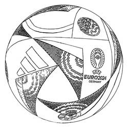 UEFA Europameisterschaft - Kostenlose Ausmalbilder zum Ausdrucken