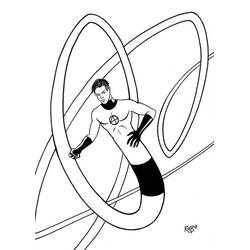 Mr. Fantastic - Kostenlose Ausmalbilder zum Ausdrucken