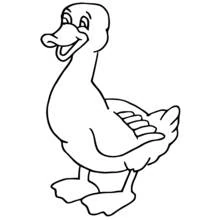 Ente - Kostenlose Ausmalbilder zum Ausdrucken