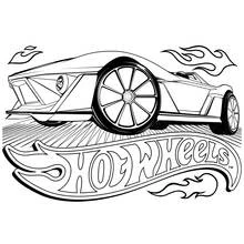Hot Wheels - Kostenlose Ausmalbilder zum Ausdrucken
