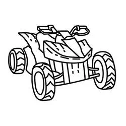 Quad Ausmalbild #179377 zum Ausdrucken und Ausmalen