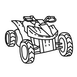 Quad Ausmalbild #179379 zum Ausdrucken und Ausmalen