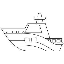 Schiffe und Boote - Kostenlose Ausmalbilder zum Ausdrucken