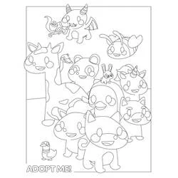 Adoptiere mich Ausmalbild #174374 zum Ausdrucken und Ausmalen