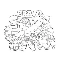 Brawl Stars - Kostenlose Ausmalbilder zum Ausdrucken