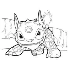 Skylanders - Kostenlose Ausmalbilder zum Ausdrucken